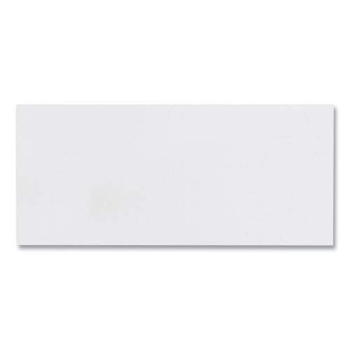 QualityPrk Business Envelope, #10, Commercial Flap, Side Seam, Gummed Closure, 24 lb Bond Weight Paper, 4.13 x 9.5, White, 500/Box
