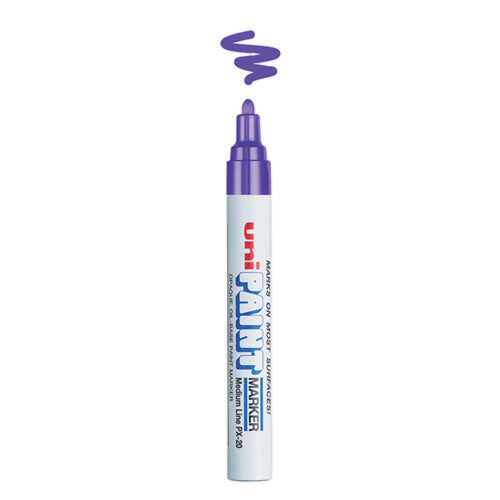 uni-paint Permanent Marker, Medium Bullet Tip, Violet