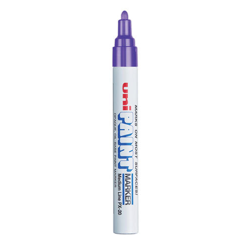 uni-paint Permanent Marker, Medium Bullet Tip, Violet