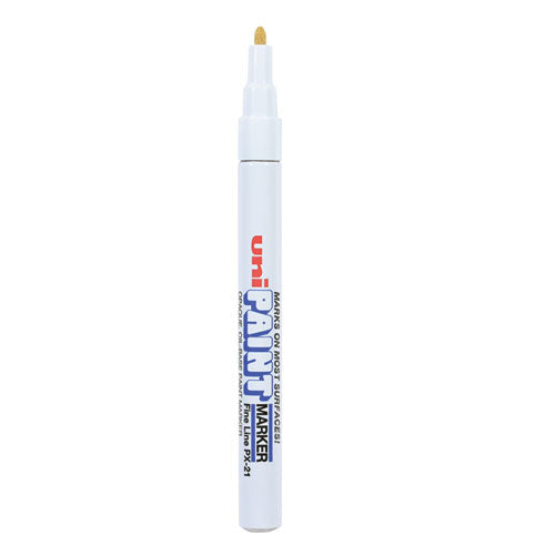 uni-paint Permanent Marker, Fine Bullet Tip, White