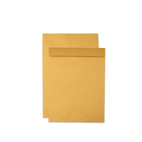 QualityPrk Jumbo Size Kraft Envelope, Cheese Blade Flap, Fold-Over Closure, 17 x 22, Brown Kraft, 25/Pack