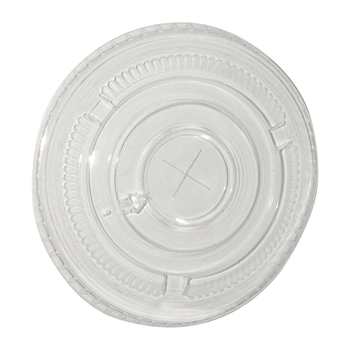 32oz Empress Flat Straw Slot Lid Fits 32oz PET Cups 500/cs