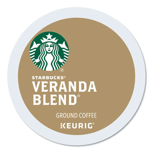 Starbucks Veranda Blend Coffee K-Cups Pack, 24/box