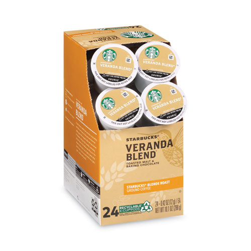 Starbucks Veranda Blend Coffee K-Cups Pack, 24/box