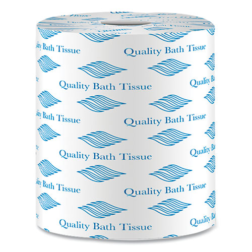 GEN Bath Tissue, Septic Safe, 2-Ply, White, 500 Sheets/roll, 96 Rolls/carton