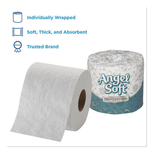 GEORGIA PACIFIC Angel Soft Ps Premium Bathroom Tissue, Septic Safe, 2-Ply, White, 450 Sheets/roll, 80 Rolls/carton