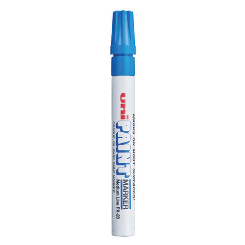 uni-paint Permanent Marker, Medium Bullet Tip, Blue