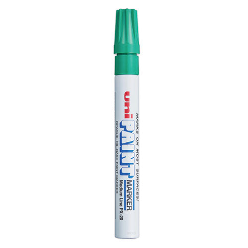 uni-paint Permanent Marker, Medium Bullet Tip, Green