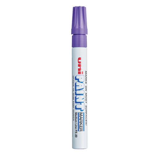 uni-paint Permanent Marker, Medium Bullet Tip, Violet