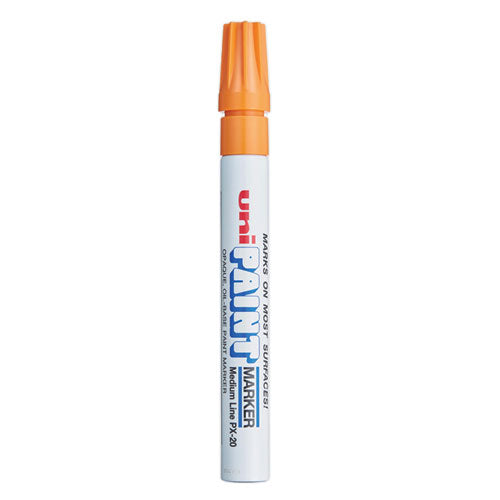 uni-paint Permanent Marker, Medium Bullet Tip, Orange