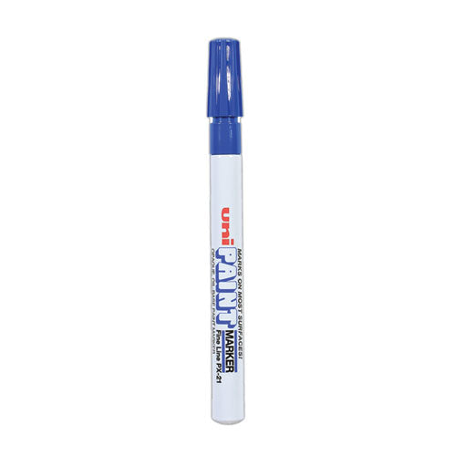 uni-paint Permanent Marker, Fine Bullet Tip, Blue