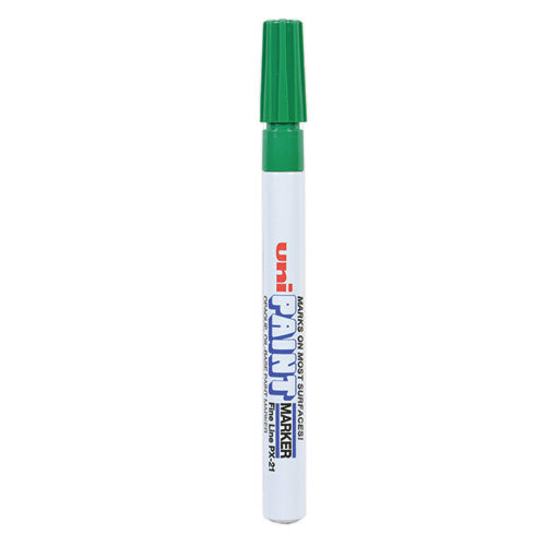 uni-paint Permanent Marker, Fine Bullet Tip, Green
