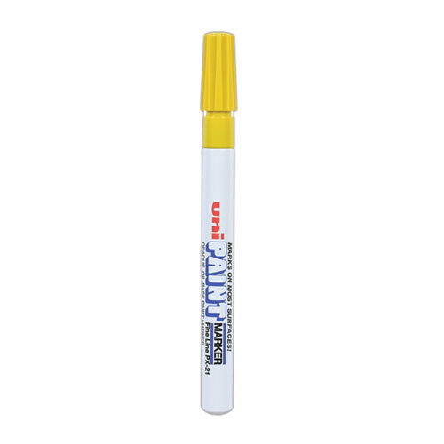 uni-paint Permanent Marker, Fine Bullet Tip, Yellow